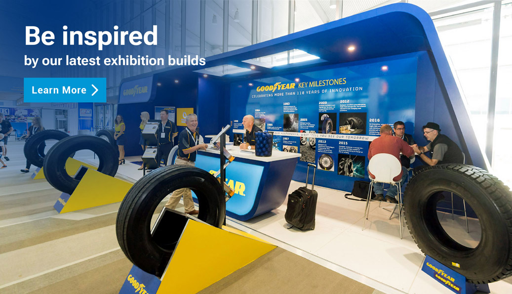 Get inspired by our latest exhibition builds